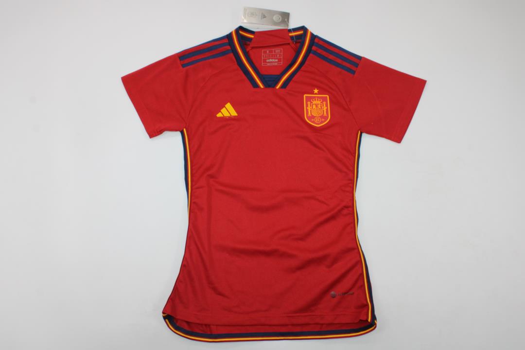 AAA Quality Spain Woman 2022 World Cup Home Jersey